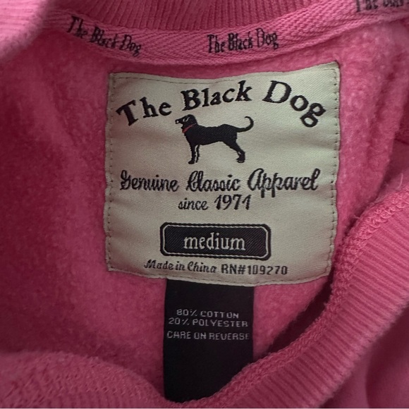 Black Dog Sweatshirt - Picture 2 of 2